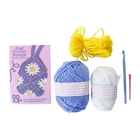 Make Your Own Cool Crochet Pouch Set