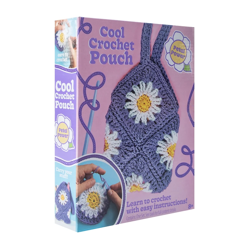 Make Your Own Cool Crochet Pouch Set