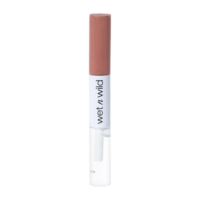 Wet N Wild Lock 'N' Shine Lip Color + Gloss - Lotus Petal
