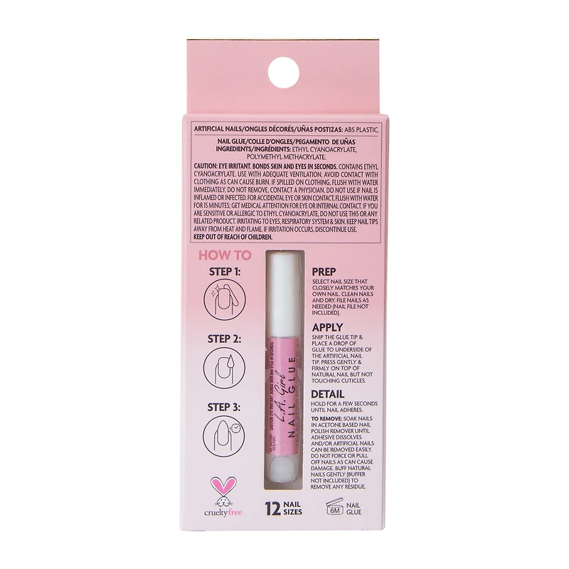 Oh... So Shiny Artificial Nails Classy French Tip Kit 25-Pcs