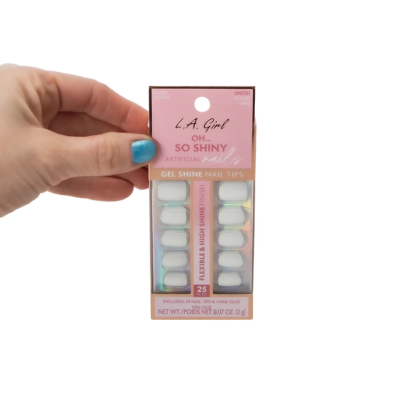 Oh... So Shiny Artificial Nails Cloud Nine Kit 25-Pcs