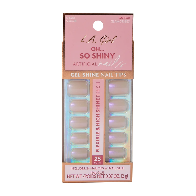 Oh... So Shiny Artificial Nails Glamorized Kit 25-Pcs