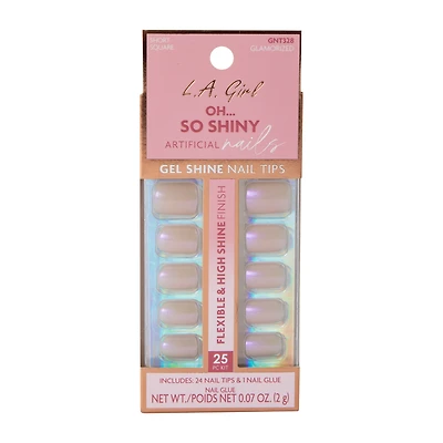 Oh... So Shiny Artificial Nails Glamorized Kit 25-Pcs