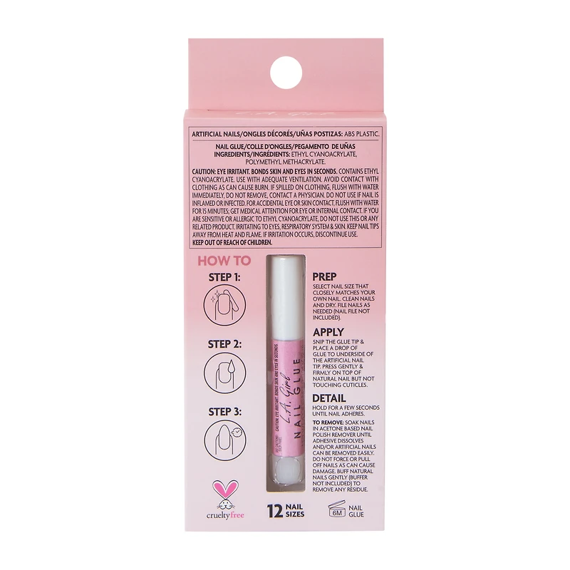 Oh... So Shiny Artificial Nails Mesmerized Kit 25-Pcs