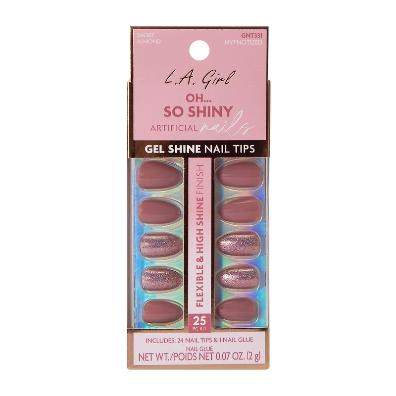 Oh... So Shiny Artificial Nails Hypnotized Kit 25-Pcs