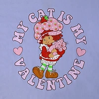 Strawberry Shortcake Valentine Cat Graphic Tee