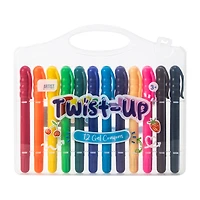 Artist Concepts™ Twist-Up Gel Crayons 12-Count