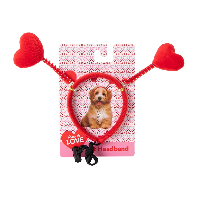 Valentine's Small Pets Headband