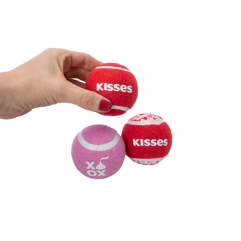 Celebrate With Hershey's Kisses Valentine's Dogs Toys 3-Pack