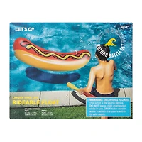 Hotdog Battle Rideable Float Set