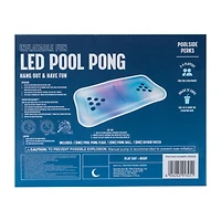 LED Pool Pong Party Float 61in x 28in