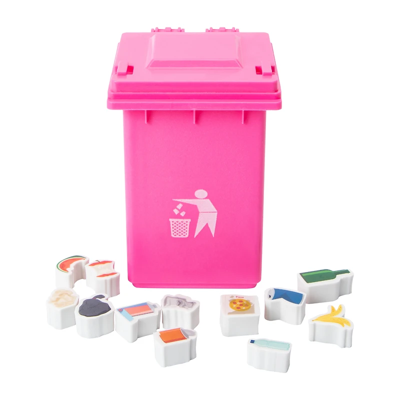 Rubbish Removers Trash Erasers Set 12-Pcs