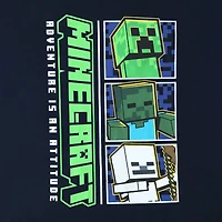 Kids Minecraft Adventure Mentality Graphic Tee