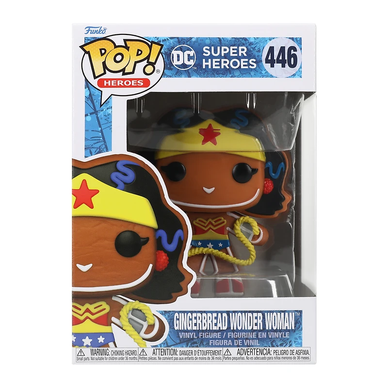 Funko Pop! DC™ Super Heroes Gingerbread Wonder Woman™ Vinyl Figure