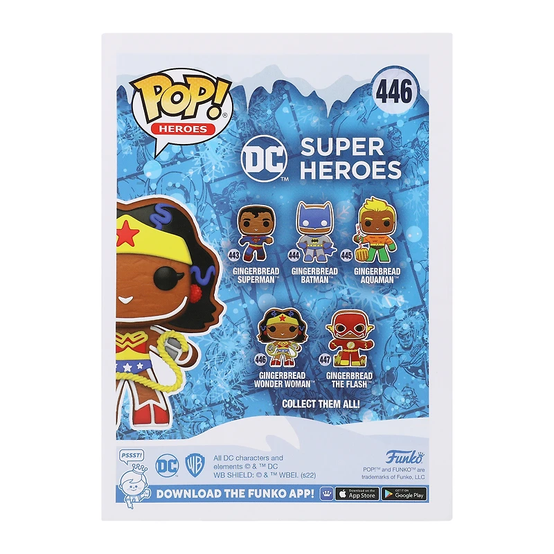 Funko Pop! DC™ Super Heroes Gingerbread Wonder Woman™ Vinyl Figure