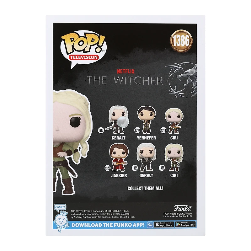 Funko Pop! Netflix The Witcher Ciri Vinyl Figure