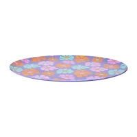 Floral Printed Melamine Serving Tray