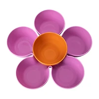 Flower Petal Chip And Dip Platter