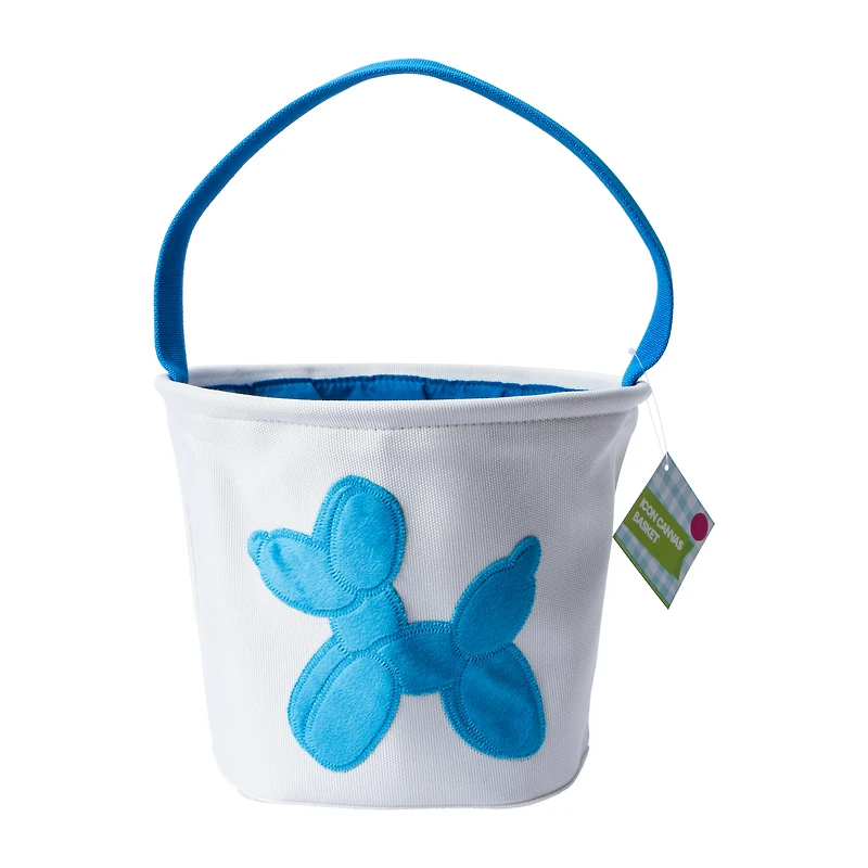 Easter Egg Icon Canvas Basket