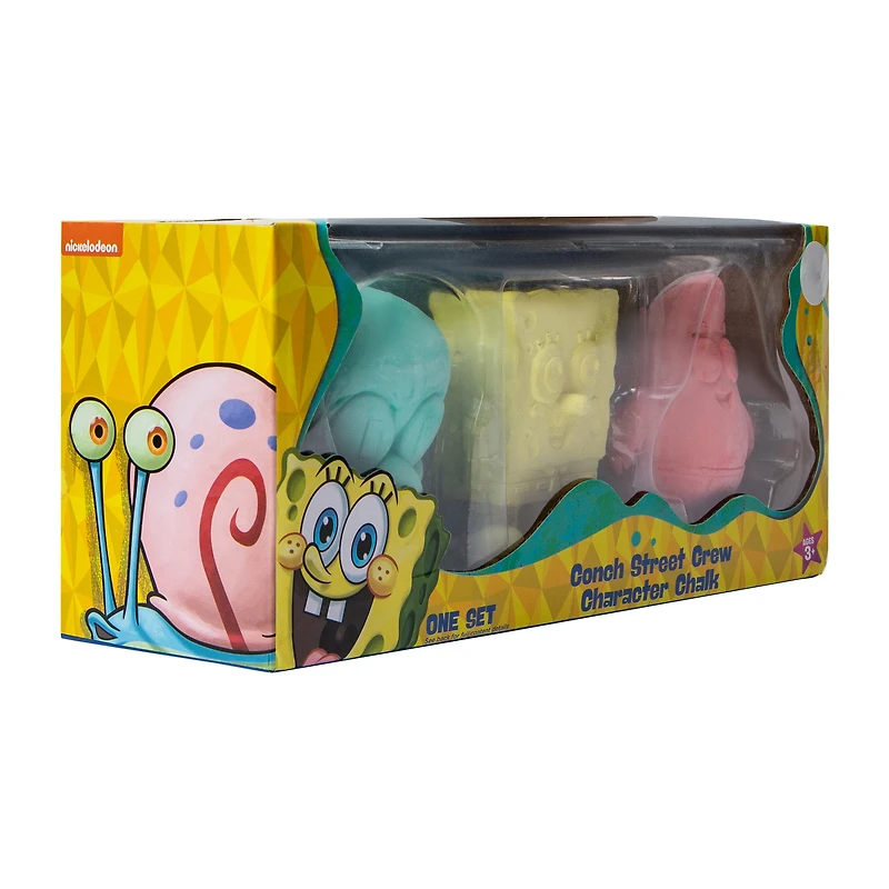 SpongeBob SquarePants™ Conch Street Crew Character Chalk Set