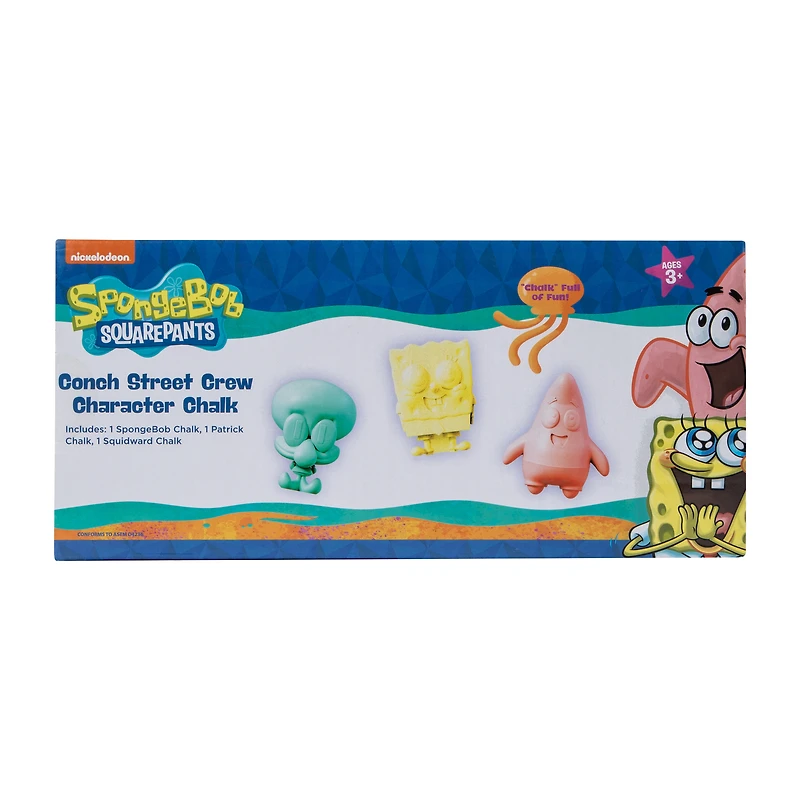SpongeBob SquarePants™ Conch Street Crew Character Chalk Set