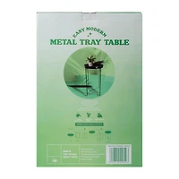 Modern Metal Tray Table