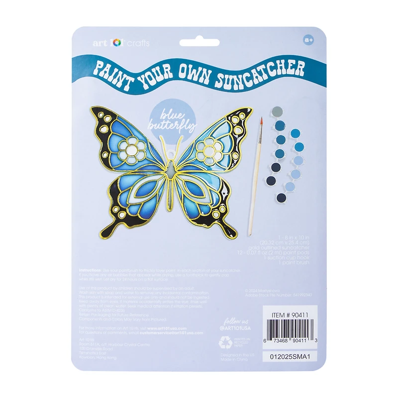 Art 101® Gallery® Paint Your Own Suncatcher Kit