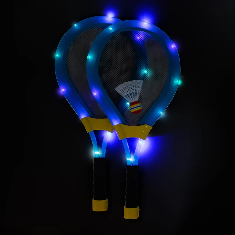 Light Up The Night! Lunar Smash Badminton Set