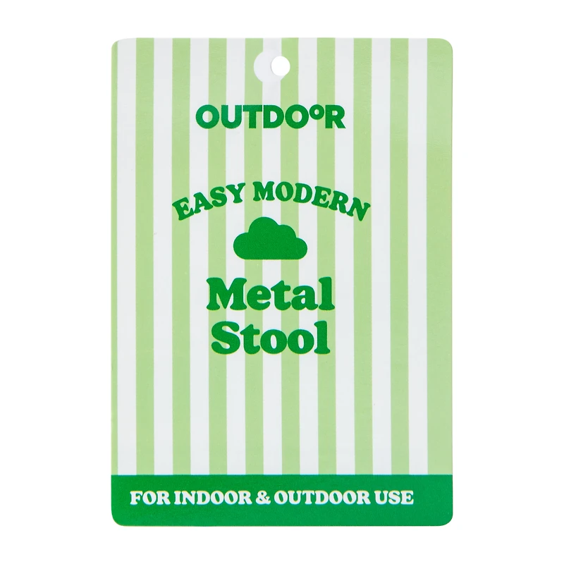 Outdoor Metal Stool