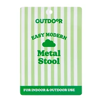 Outdoor Metal Stool