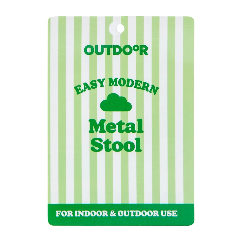 Outdoor Metal Stool