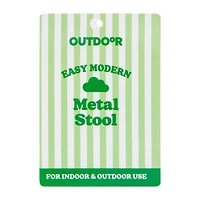 Outdoor Metal Stool