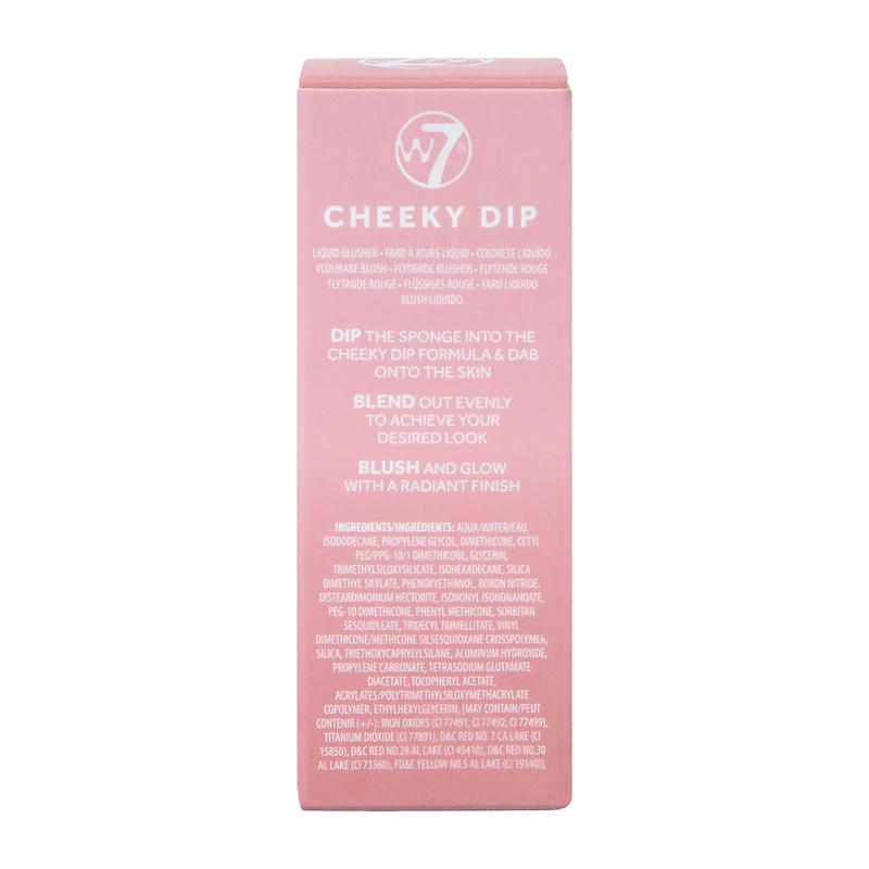 W7® Cheeky Dip Liquid Blusher