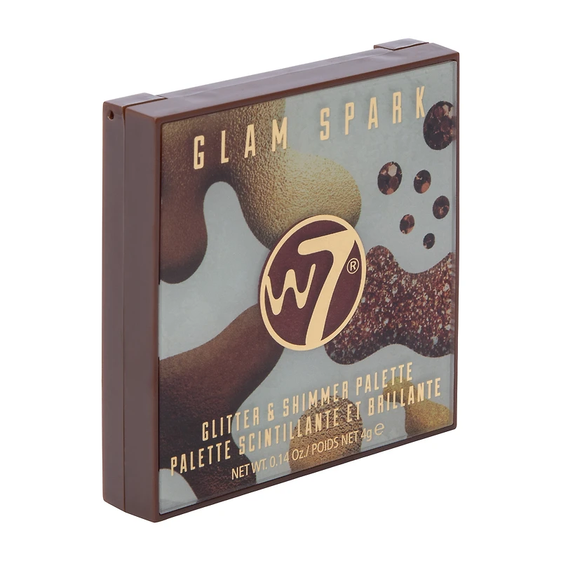 W7® Glam Spark Glitter & Shimmer Palette