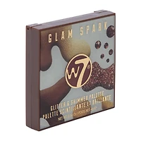 W7® Glam Spark Glitter & Shimmer Palette
