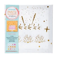 Art Maker™ Paint By Numbers Foil Reflections Kit 10in x