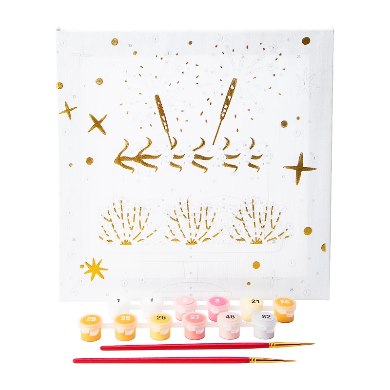 Art Maker™ Paint By Numbers Foil Reflections Kit 10in x