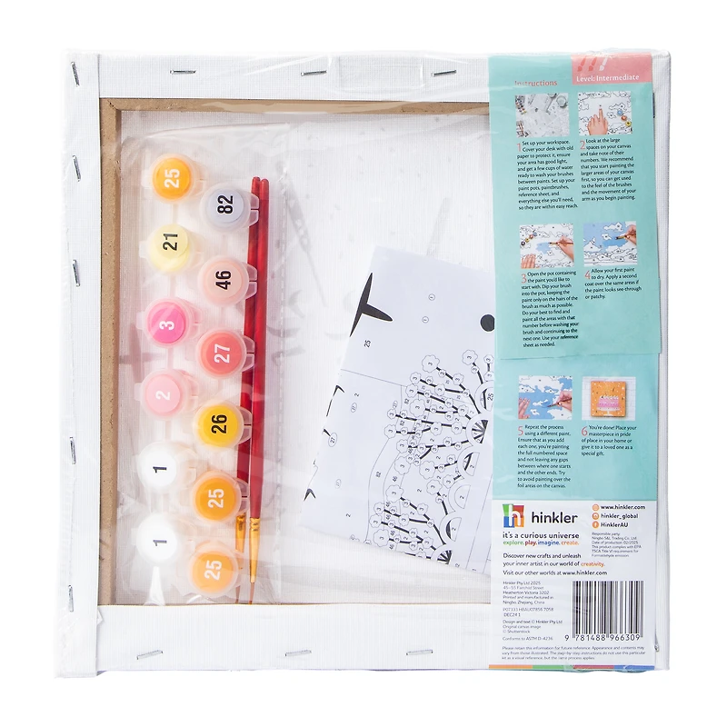 Art Maker™ Paint By Numbers Foil Reflections Kit 10in x