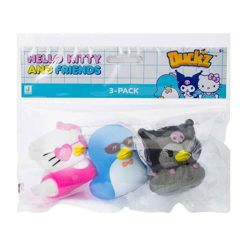 Hello Kitty And Friends® X Duckz™ Rubber Ducks 3-Pack