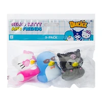 Hello Kitty And Friends® X Duckz™ Rubber Ducks 3-Pack