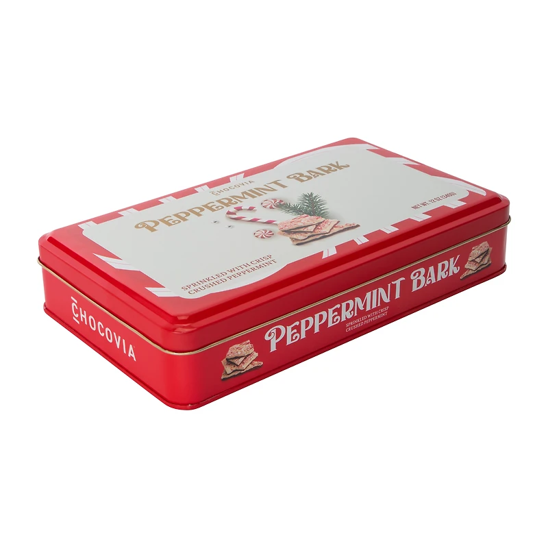 Chocovia Peppermint Bark Tin 12oz