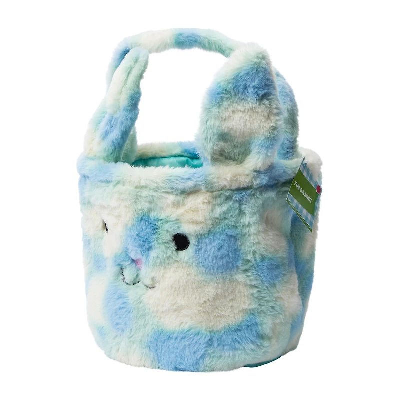 Ombre Bunny Easter Fur Basket
