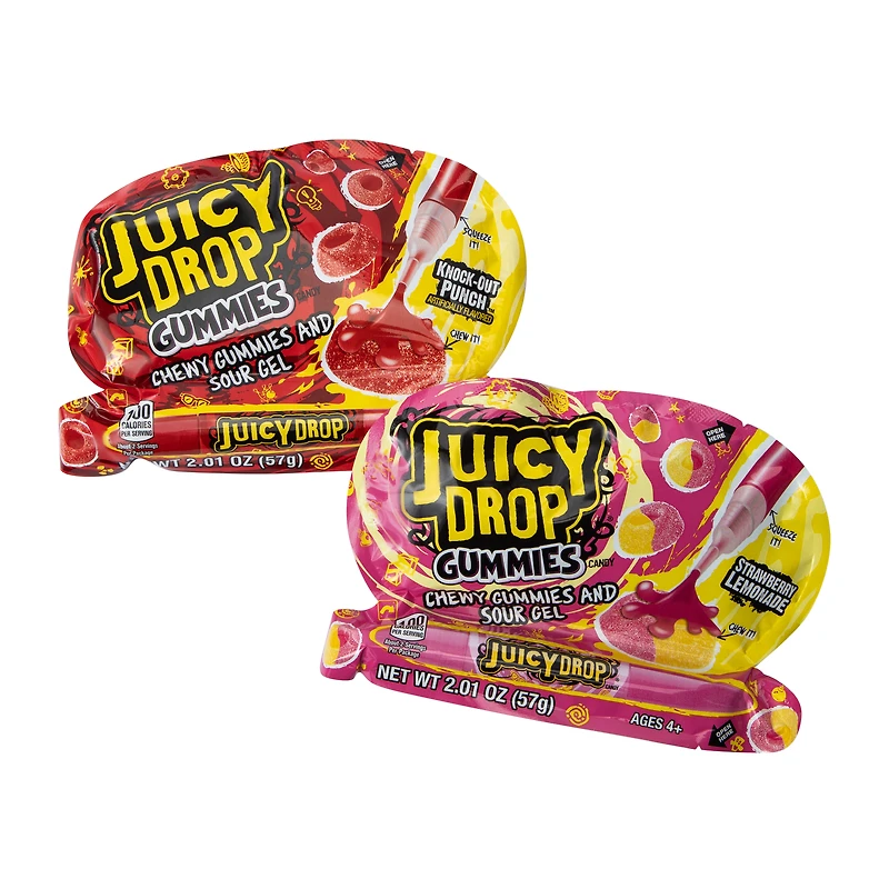 Juicy Drop® Valentine's Heart Gummies Box 4oz