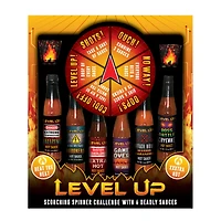 Level Up Scorching Spinner Challenge With 6 Deadly Sauces 18oz