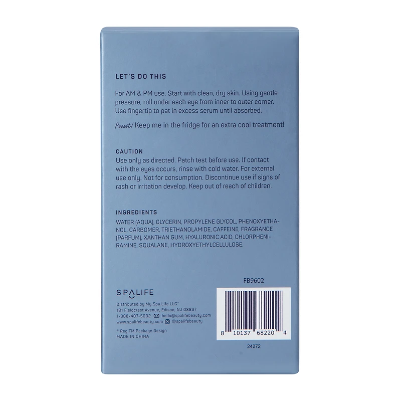 Chill'd Cooling Undereye Roller 0.5oz