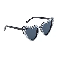 Women's Pearly Heart Sunglasses