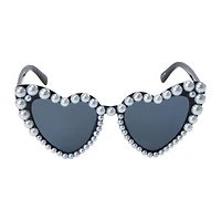Women's Pearly Heart Sunglasses