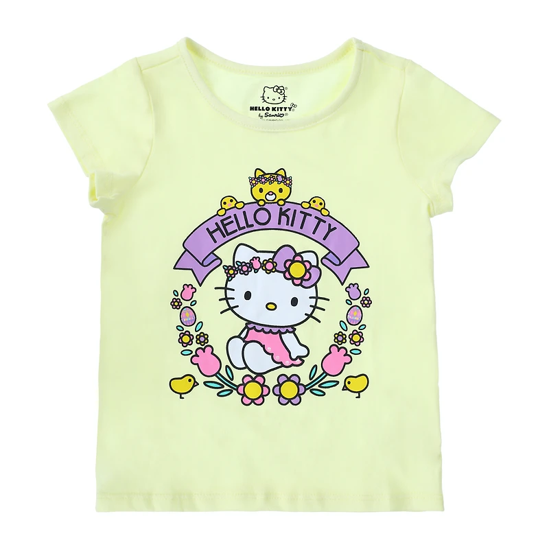 Kids Hello Kitty® Floral Graphic Tee