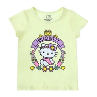 Kids Hello Kitty® Floral Graphic Tee