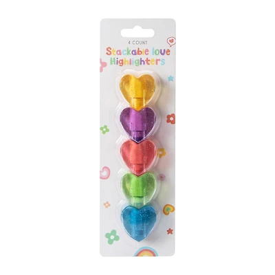 Stackable Love Highlighters 4-Pack